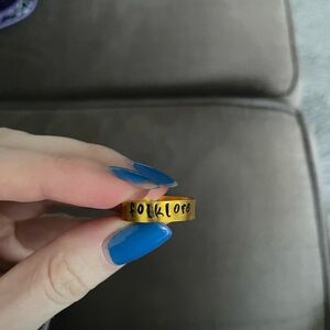 Folkore Inspired Gold Ring